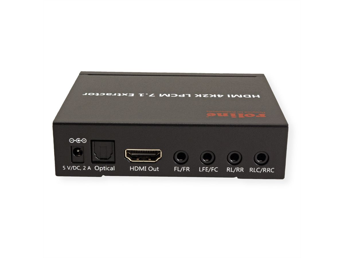 ROLINE HDMI 4K Audio Extractor LPCM 7.1 SECOMP International AG