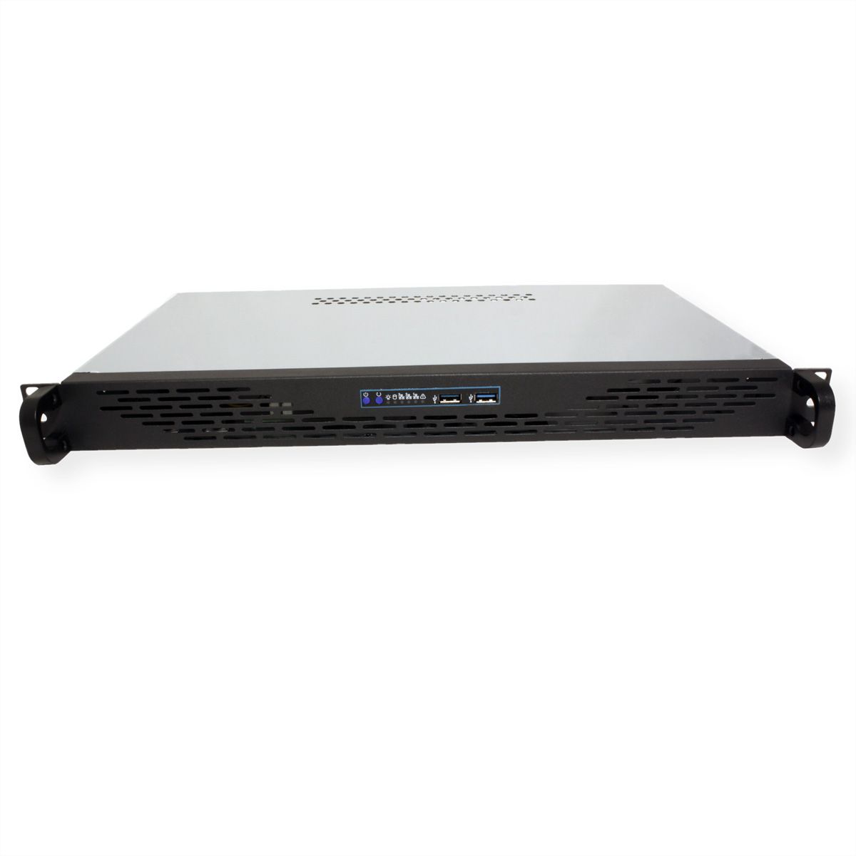 19" Industrial Rack-Mount Server Chassis, 1UH, 1U-K-125L, black