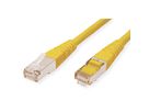 ROLINE FTP Patch Cord Cat.5e (Class D), yellow, 1 m