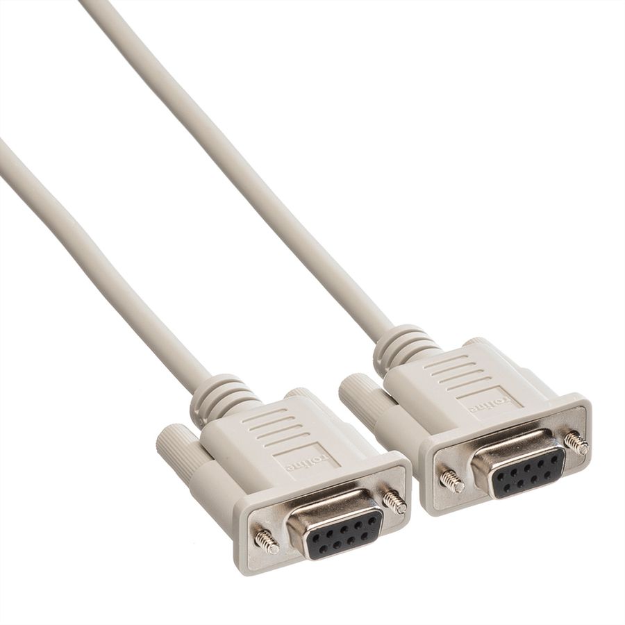 ROLINE RS232 Cable, DB9 F - F, 1.8 m