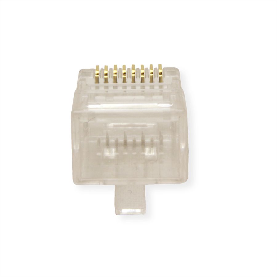 VALUE Cat.6/6A RJ-45 Modular Plug, UTP, for Stranded Wire, 100 pcs.
