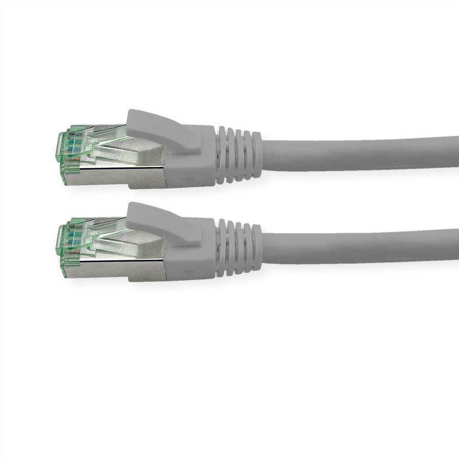 ROLINE RM S/FTP (PiMF) Patch Cord Cat.6A, grey, 10 m
