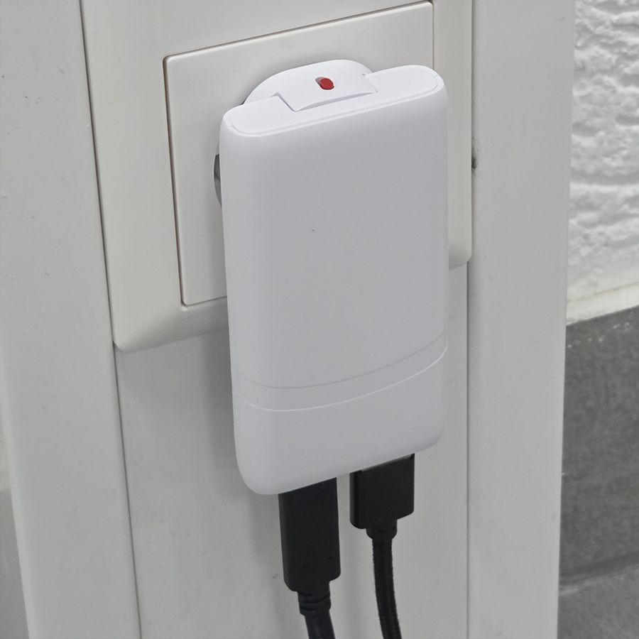 VALUE USB Wall Charger, EU/US Plug, 2x Ports (A+C), 65W