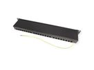VALUE Cat.6A (Class EA) 19" Patch Panel, 24 Ports, shielded, black
