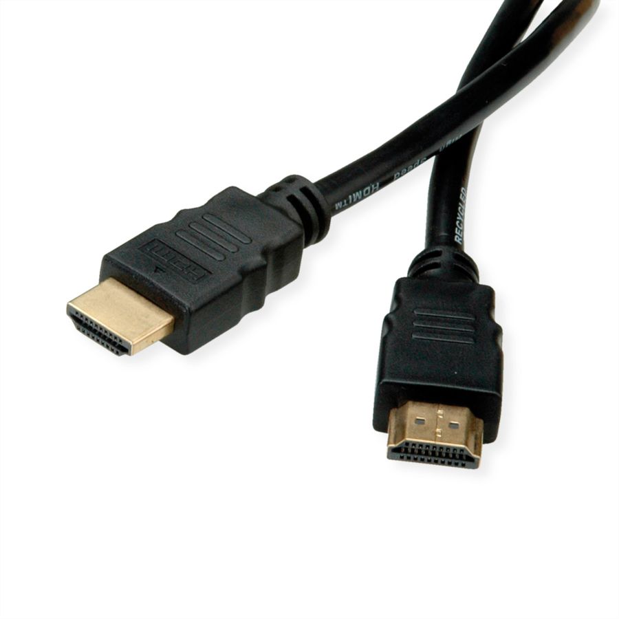 ROLINE RM  HDMI 8K (7680 x 4320) Ultra HD Cable + Ethernet, M/M, black, 2 m