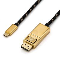 ROLINE GOLD USB-C - DisplayPort Cable, M/M, 1 m