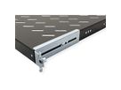 ROLINE 19-inch shelf 1 U, 770 T 50 kg black
