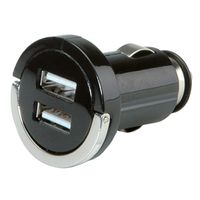 VALUE USB Car Charger, 2 Port, 10W