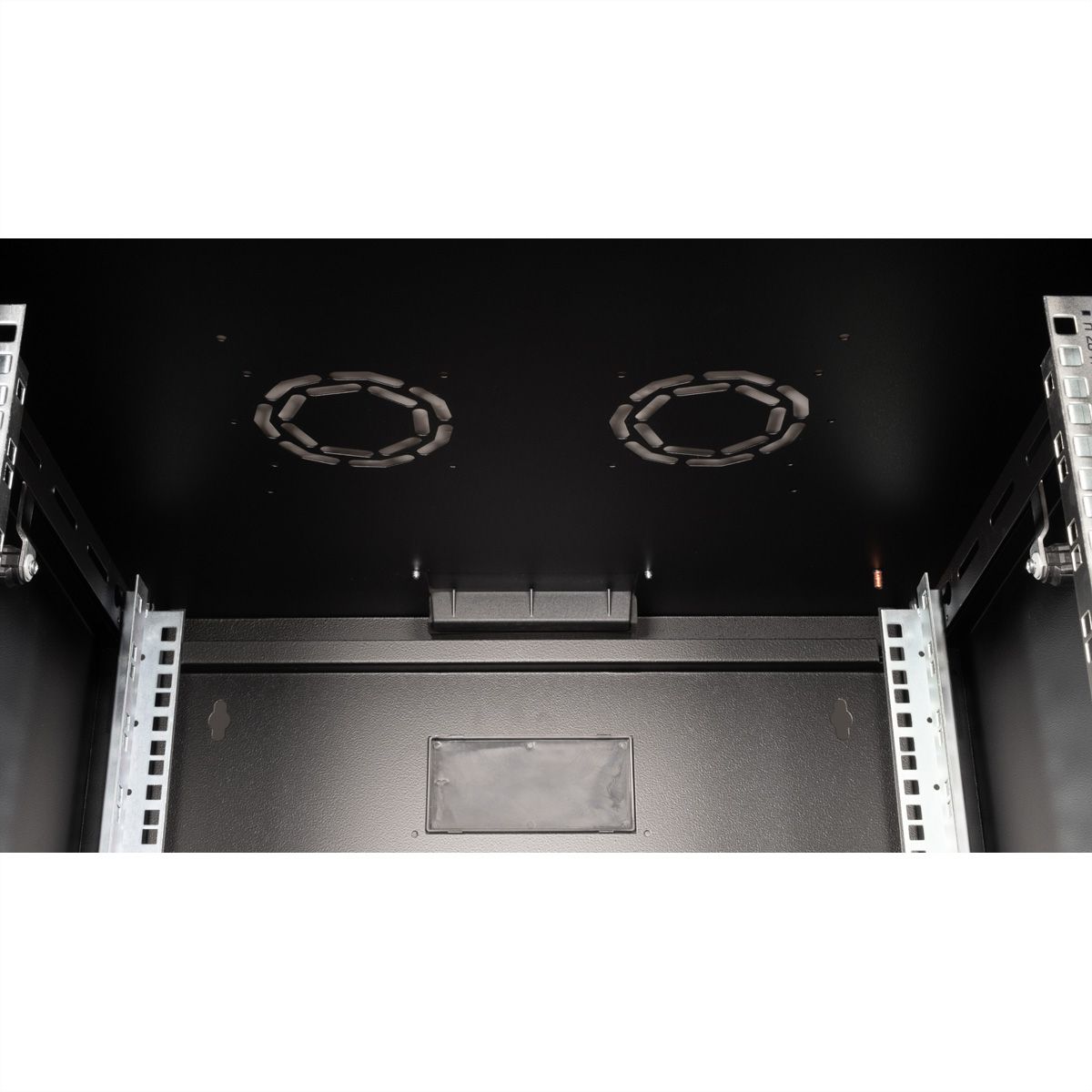ROLINE 19-inch wall-mounted housing Pro 7 U, 600x600 WxD black