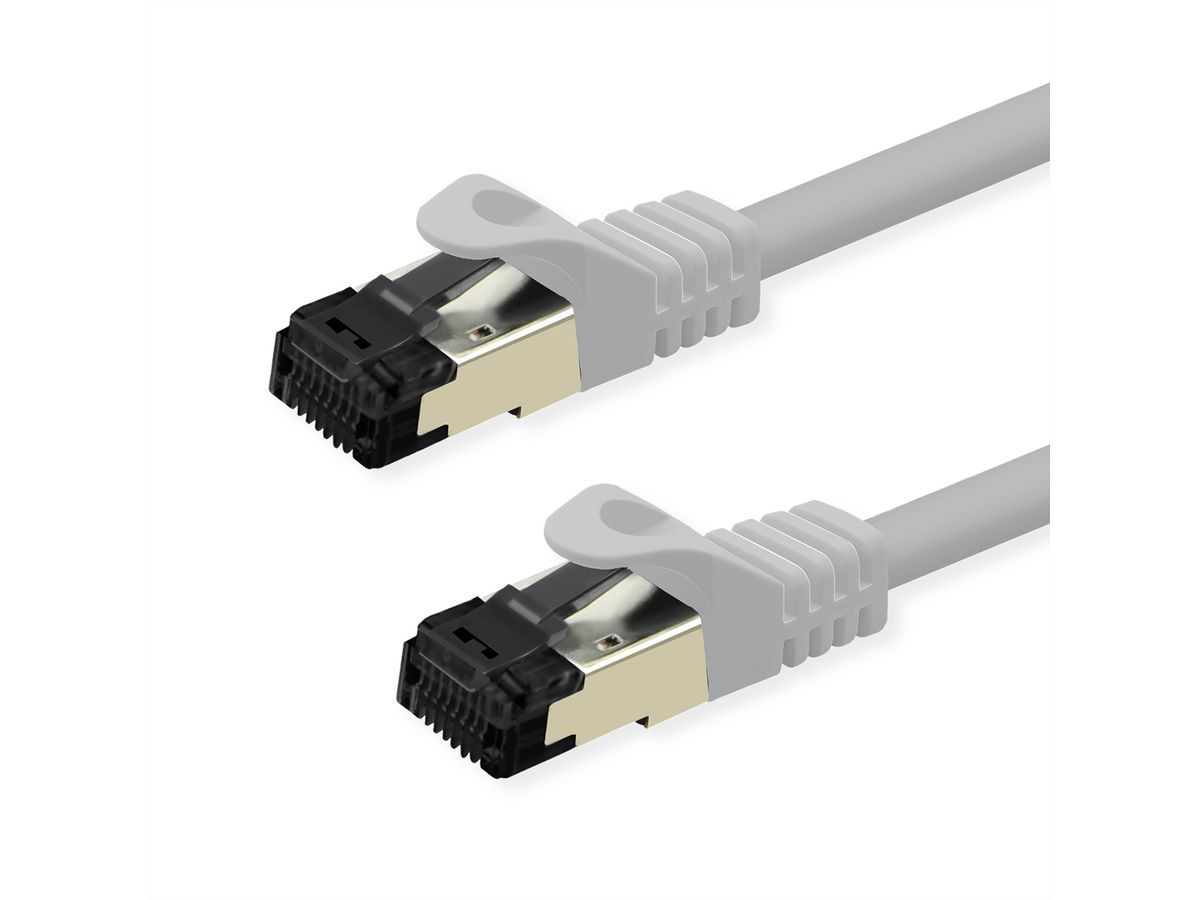 VALUE S/FTP Patch Cord Cat.8 (Class I), stranded, LSOH, white, 2 m