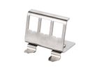 ROLINE DIN Rail Adapter, empty, for 3x Keystones