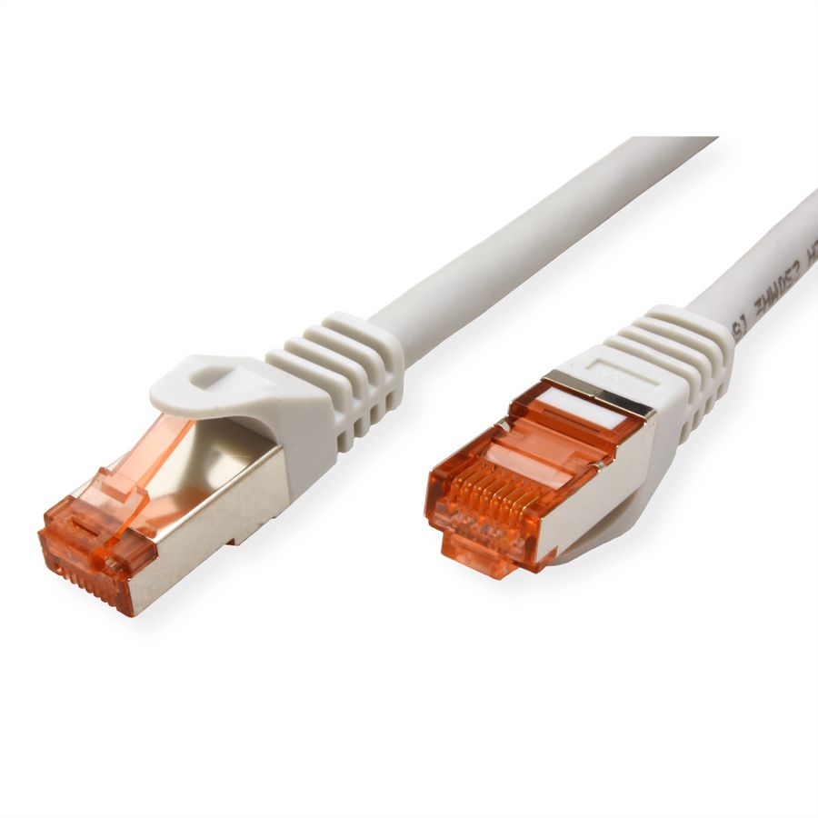 ROLINE S/FTP Patch Cord Cat.6 Component Level, LSOH, grey, 1.5 m