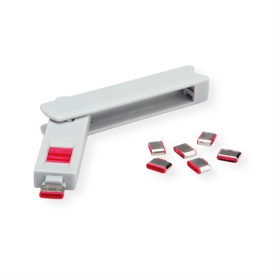 ROLINE USB-C Port Lock / Blocker 10x USB for 11.02.8333
