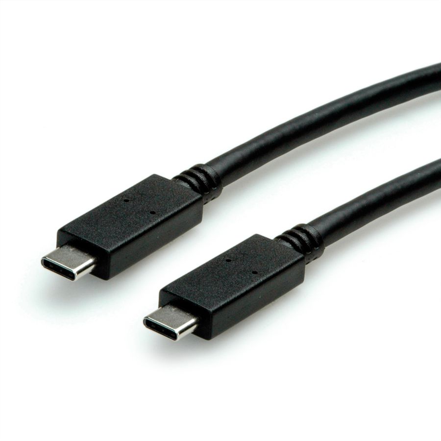 STANDARD USB 3.2 Gen 2 Cable, PD, Emark, C-C, M/M, 10Gbit/s, 100W, black, 0.5 m