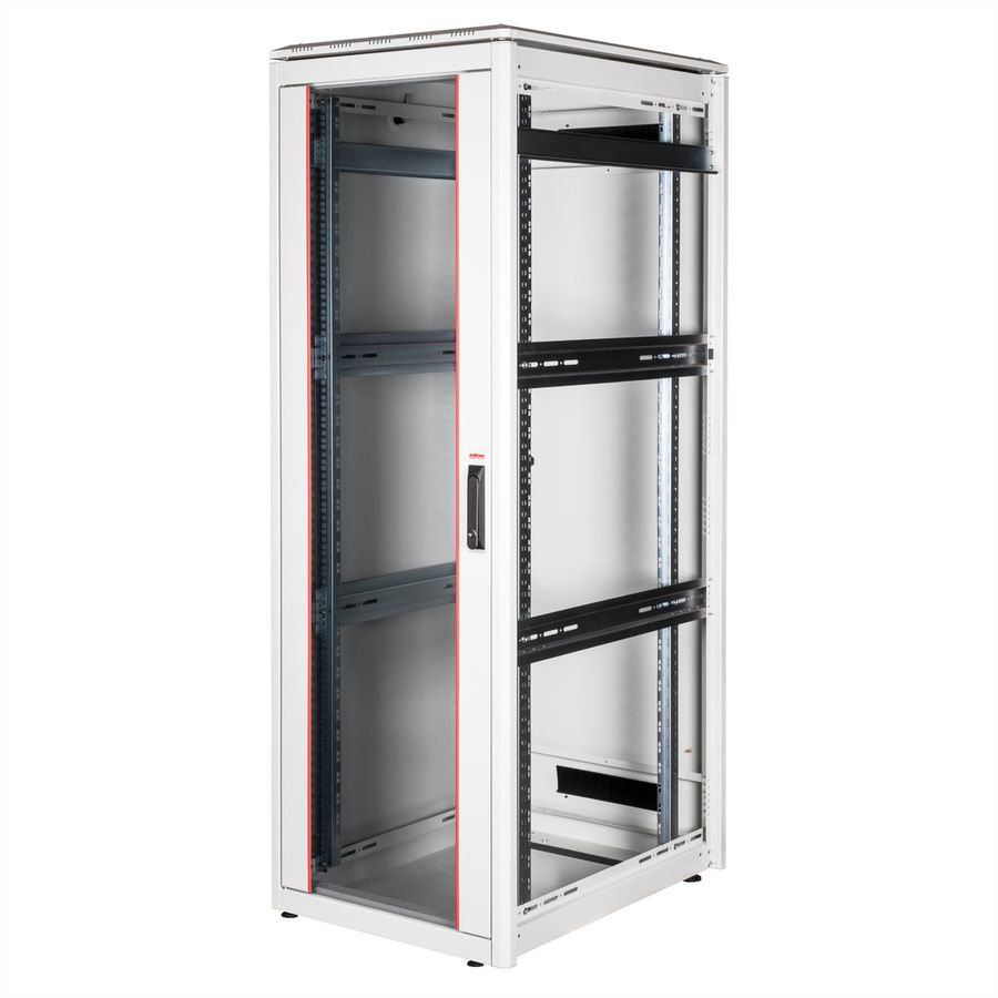 ROLINE 19-inch Network Cabinet Pro 36 U, 600x800 WxD glass door grey
