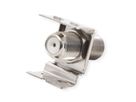 ROLINE F-Type Keystone Coupler, Metal, Shielded