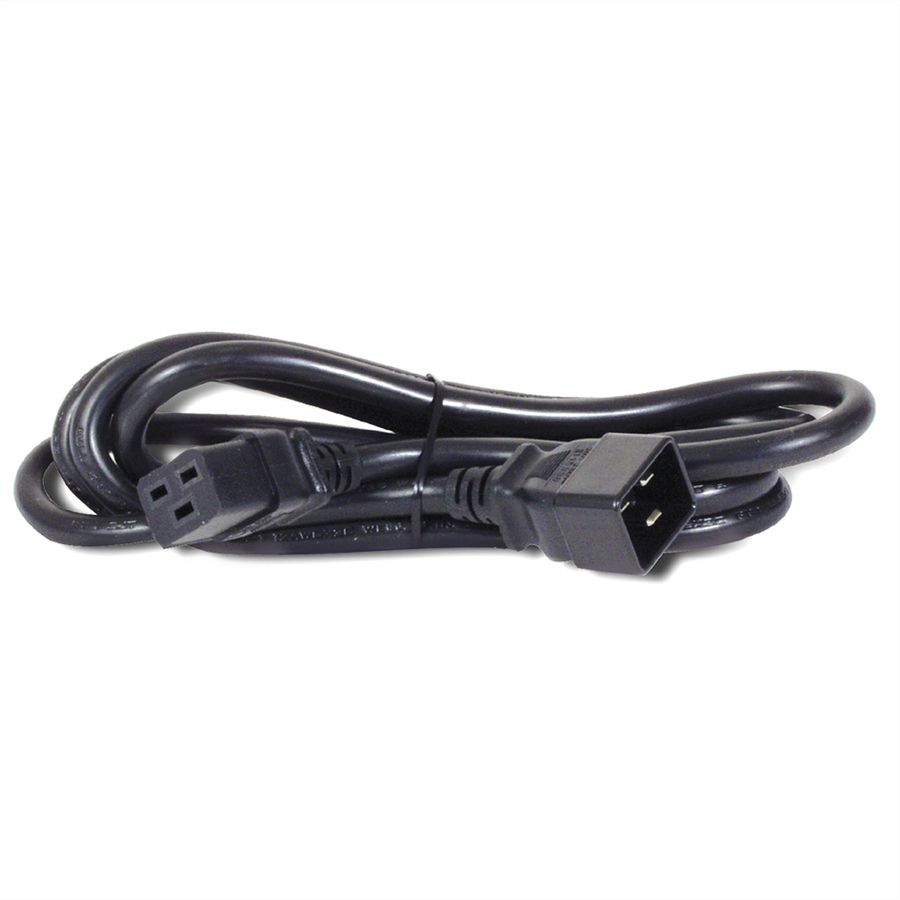 ROLINE Power Cord IEC320/C19 - C20 16A, black, 3 m