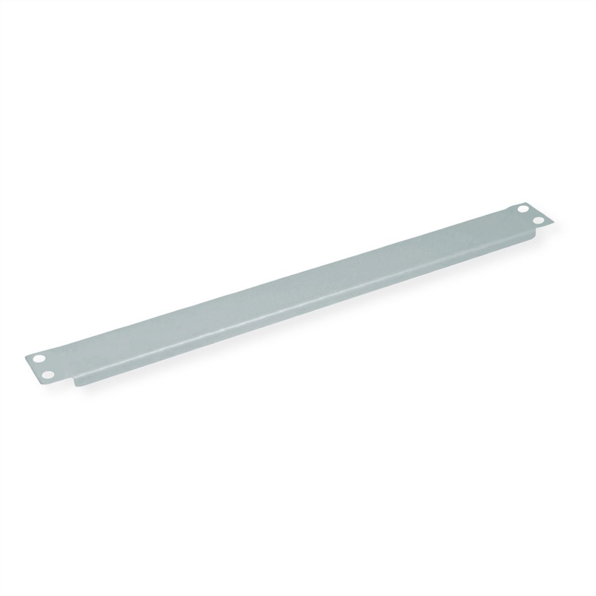 VALUE 19" Blank Panel, 1U, Metal, grey