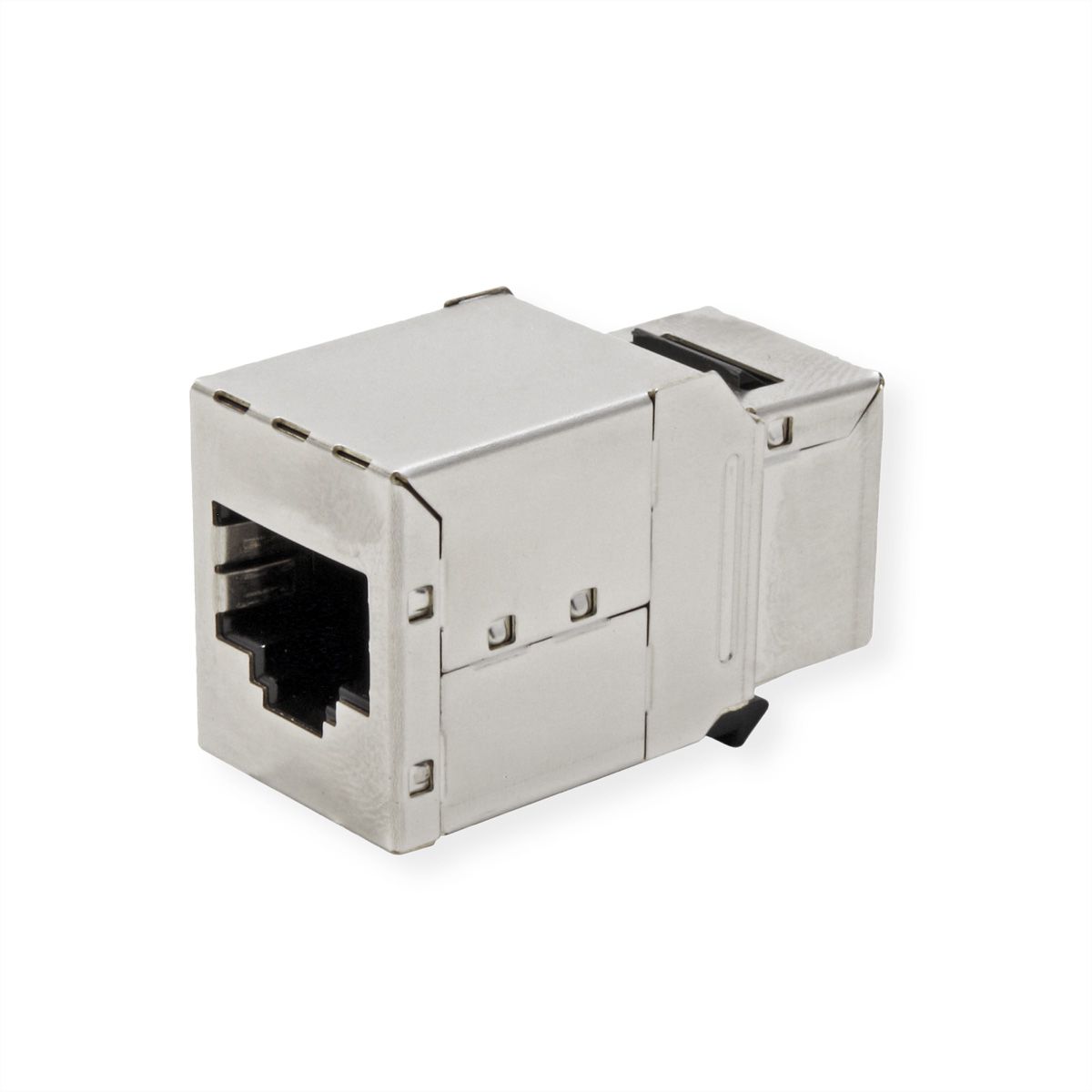 ROLINE RJ-45 Modular Coupler, Cat.6A (Class EA), shielded