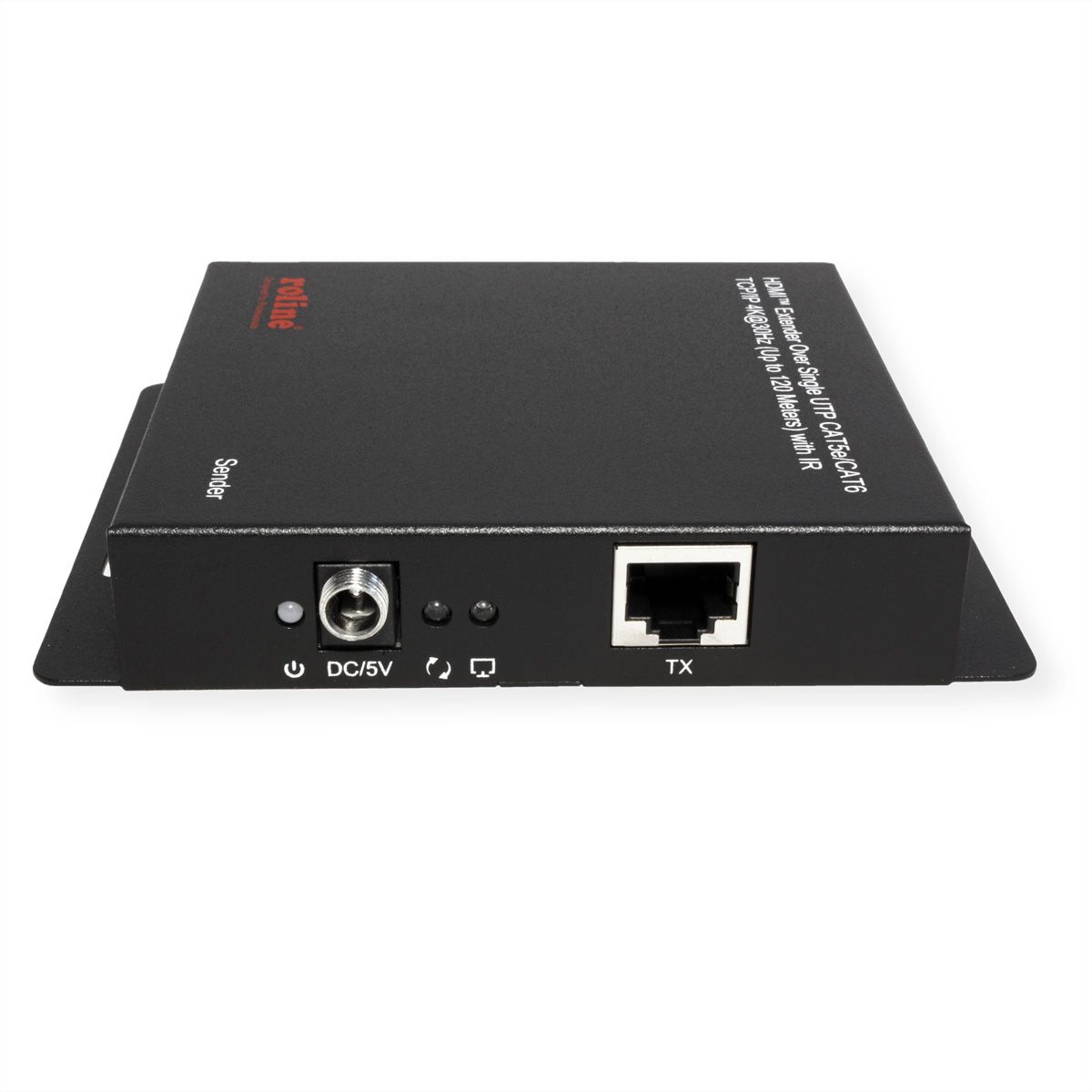 ROLINE HDMI over IP Extender, 4K30Hz, 120m, W/IR