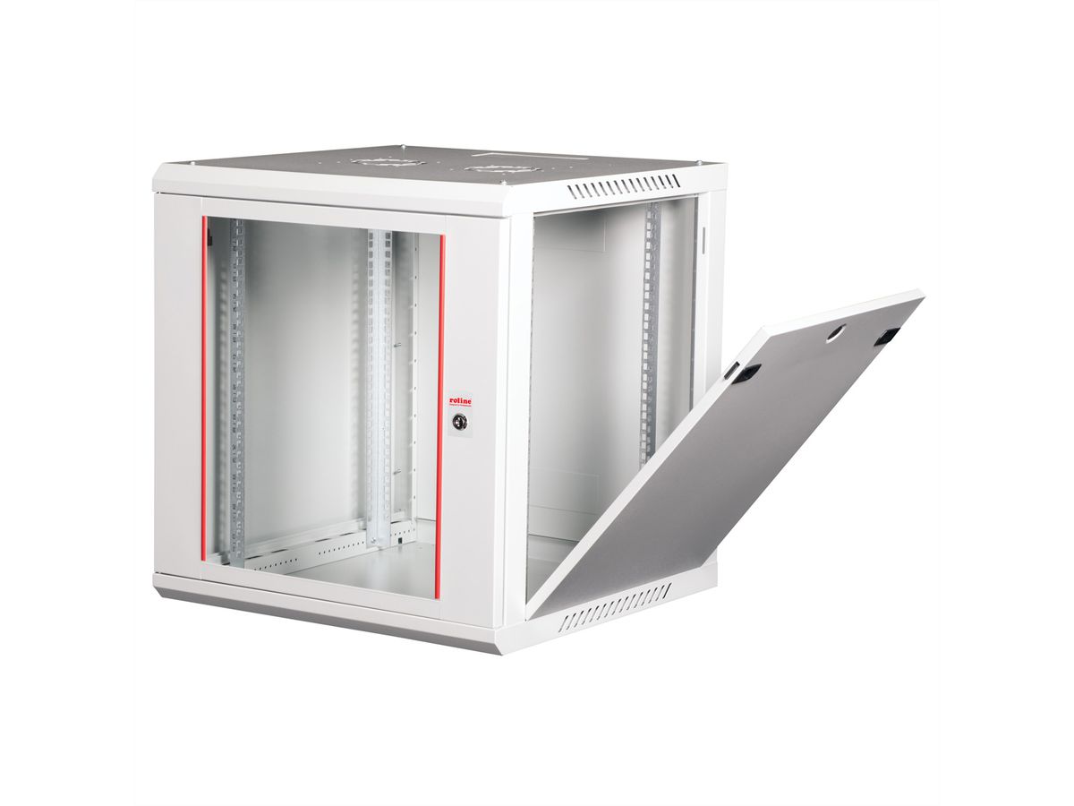 ROLINE 19" Wall Cabinet Basic Plus 12U, 600x600 BxT grey