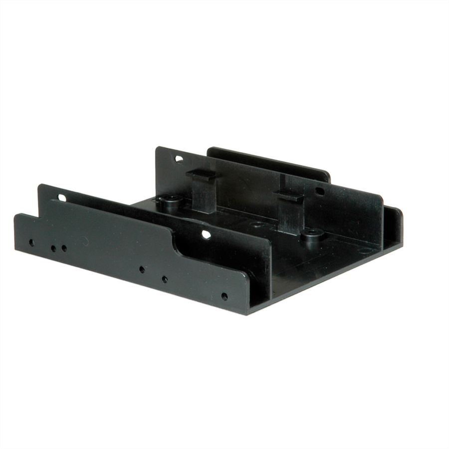 ROLINE HDD Mounting Adapter Type 3.5 for 2x Type 2.5 HDDs, black, black