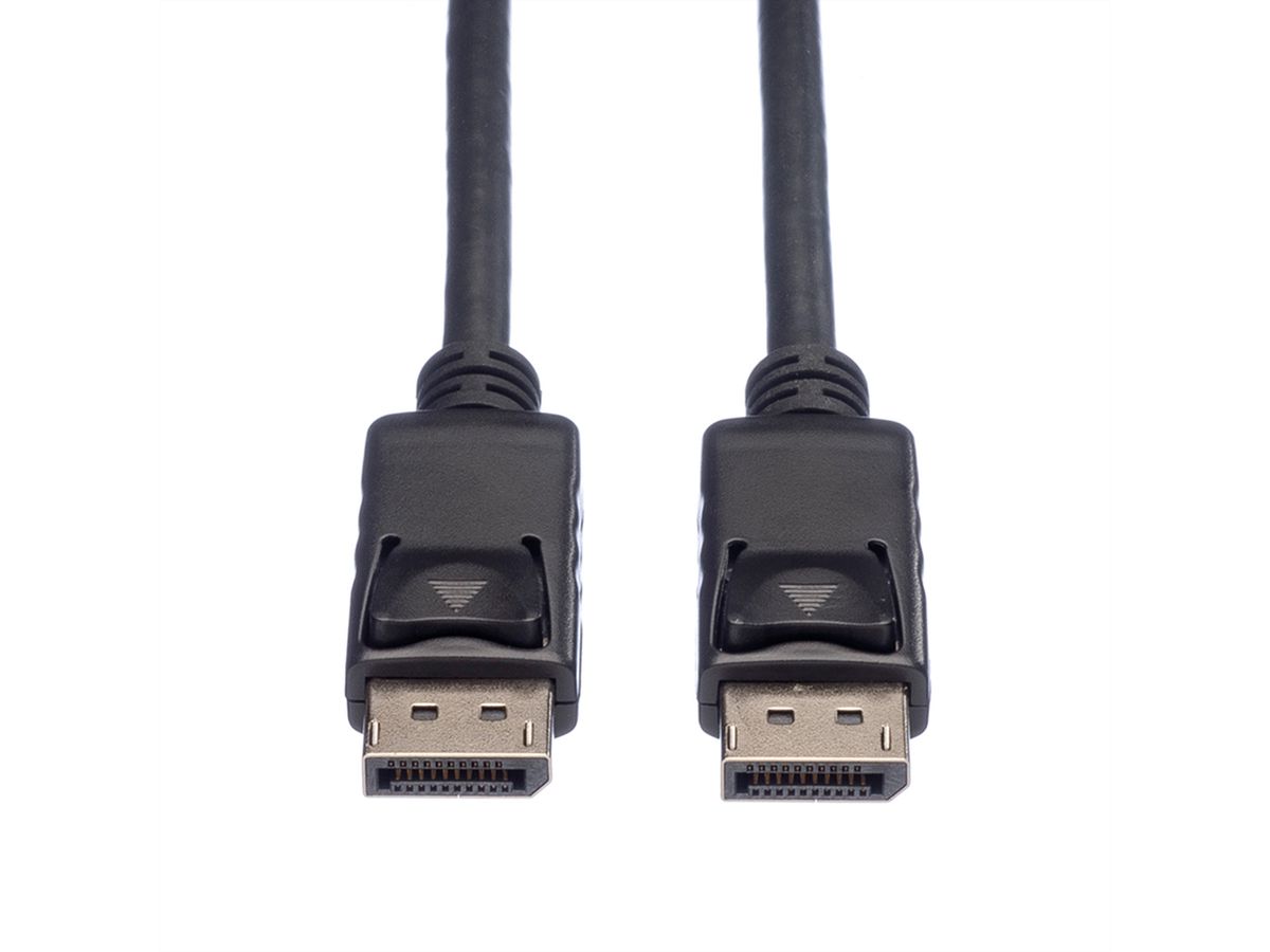 ROLINE GREEN DisplayPort Cable, DP-DP, TPE, M/M, black, 3 m