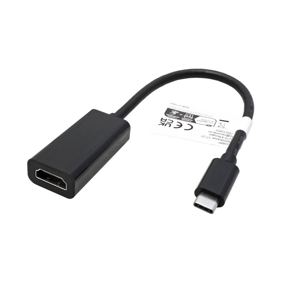 ROLINE Type C - HDMI Cableadapter, M/F, 8K60
