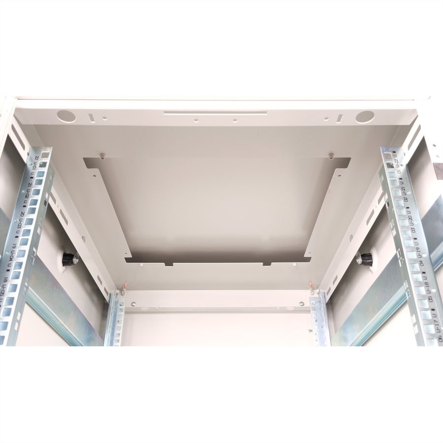 ROLINE 19-inch network cabinet Pro 22 U, 600x800 WxD glass door grey