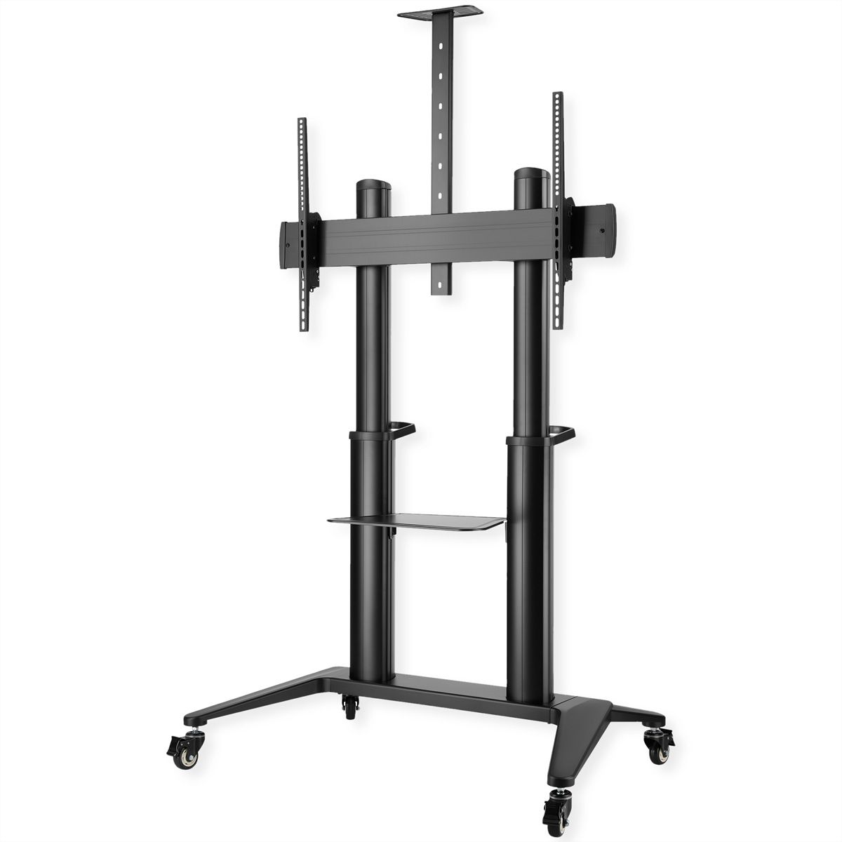 ROLINE Ultra Large LCD/TV Mobile Cart, 70–120 inch, max. 140 kg, black