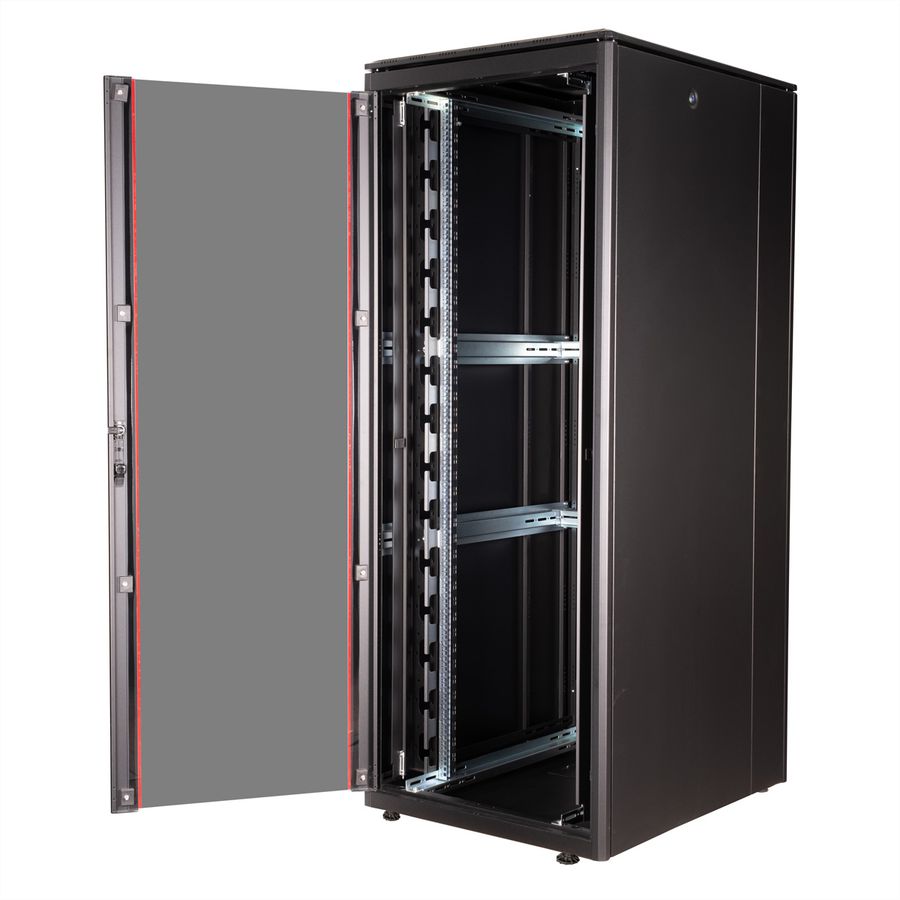 ROLINE 19-inch Network Cabinet Pro 42 U, 800x1000 WxD Glass door black