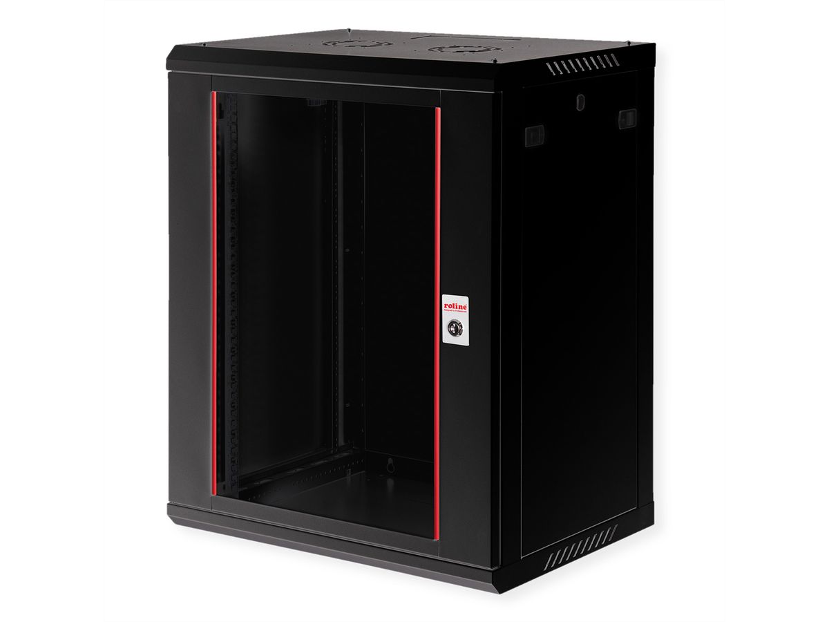 ROLINE 19" Wall Cabinet Basic Plus 18U, 600x450 BxT black