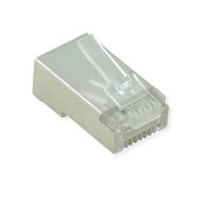 VALUE Cat.5e (Class D) Modular Plug, STP, for Stranded Wire, 10 pcs.