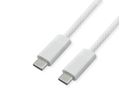 ROLINE USB4 Gen3x2 Cable, with Emark, C–C, M/M, 240W, white, 1 m