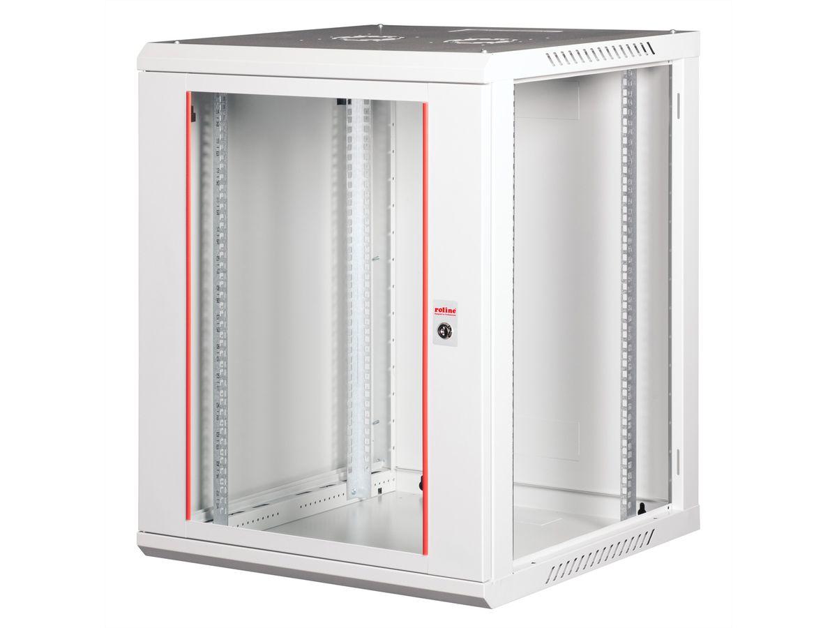 ROLINE 19" Wall Cabinet Basic Plus 15U, 600x600 BxT grey