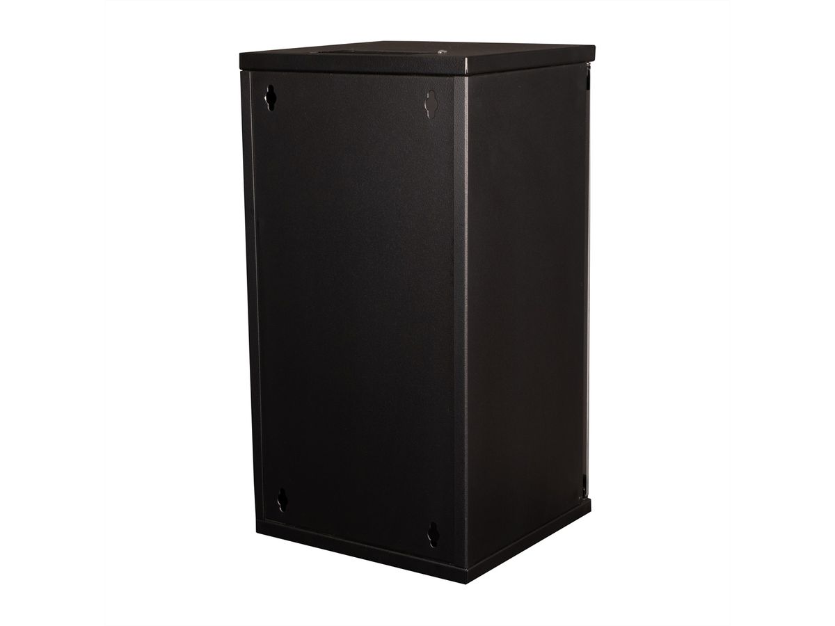ROLINE 10-inch wall-mounted housing 12 U, 312x300 WxD black
