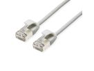 ROLINE U/FTP DataCenter Patch Cord Cat.6A (Class EA), LSOH, slim, grey, 2 m