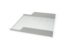 ROLINE 19-inch shelf 2 U 550 T, 25kg load capacity grey