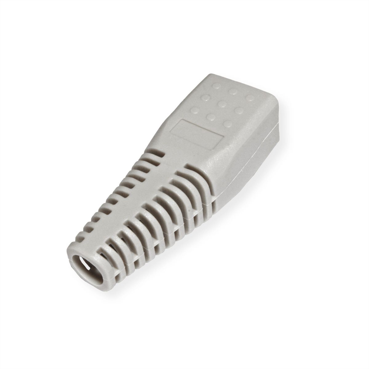 ROLINE Kink Protection Hood for RJ45, cuttable, 10 pcs., grey