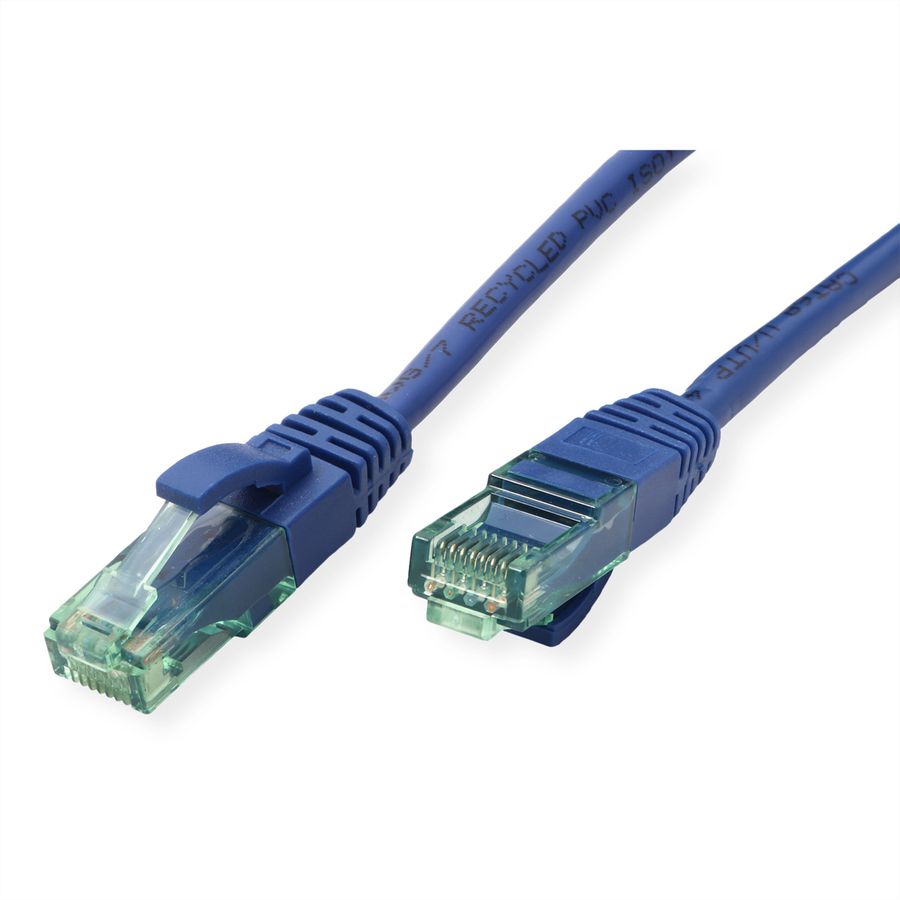 ROLINE RM UTP Patch Cord Cat.6A, blue, 15 m