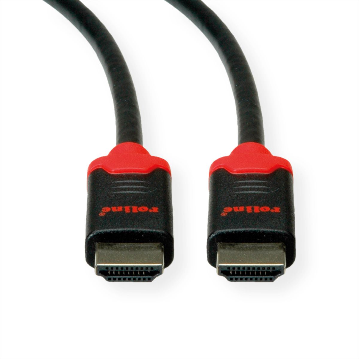 ROLINE HDMI 10K Ultra High Speed Cable, M/M, black, 2 m