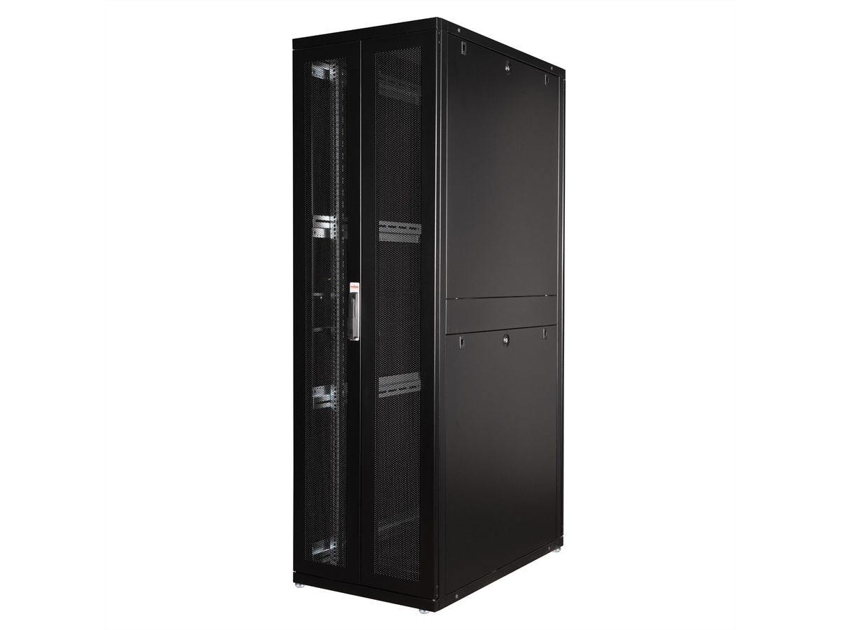 ROLINE 19-inch server rack Pro 42 U, 600x1000 WxD black - SECOMP ...