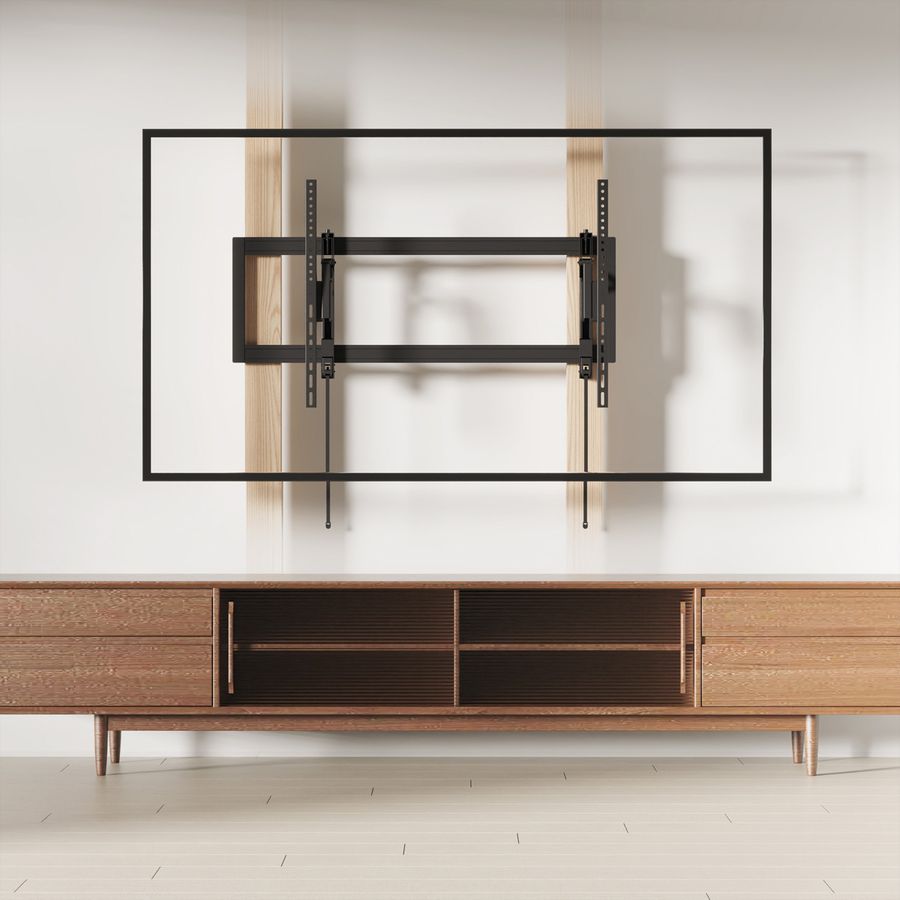 VALUE Heavy-Duty TV Wall Mount, <80 kg, <266,7 cm (105"), VESA 1000x600, extendable and tiltable