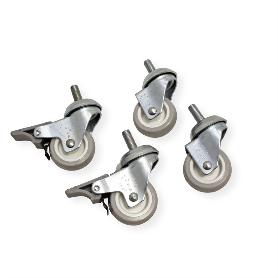 ROLINE Swivel castors for wall housing, 250kg