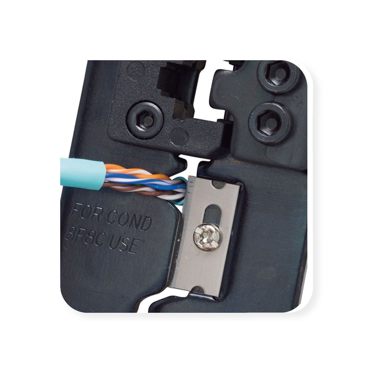 VALUE Crimping Tool 8-Pin 8-Contact