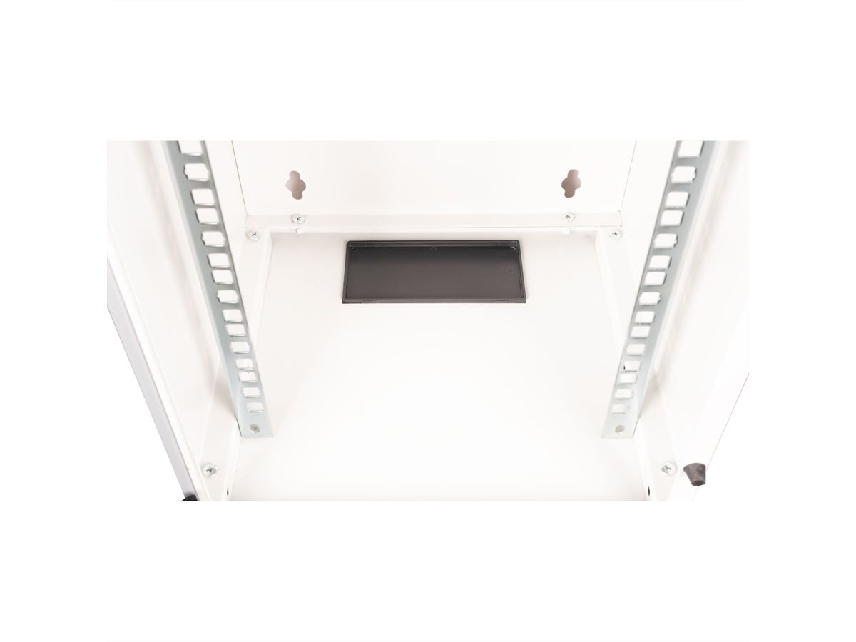 ROLINE 10-inch wall-mounted housing 9 U, 312x300 WxD grey