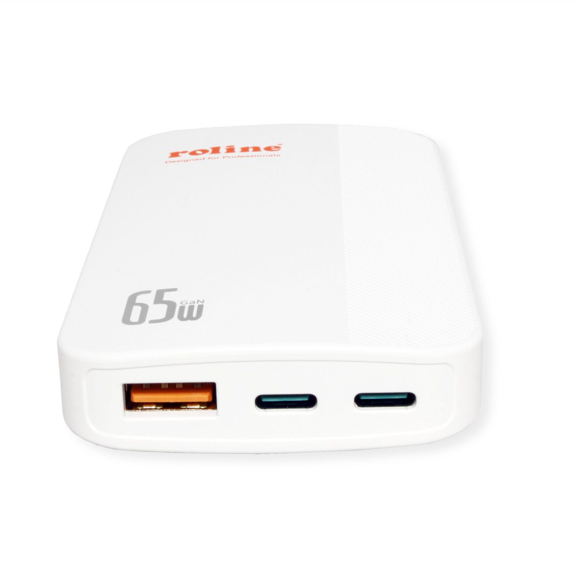 ROLINE Ultra Thin USB Wall Charger, 2x C, 1x A, 65W
