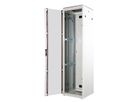 ROLINE 19-inch Network Cabinet Pro 47 U, 600x600 WxD glass door grey