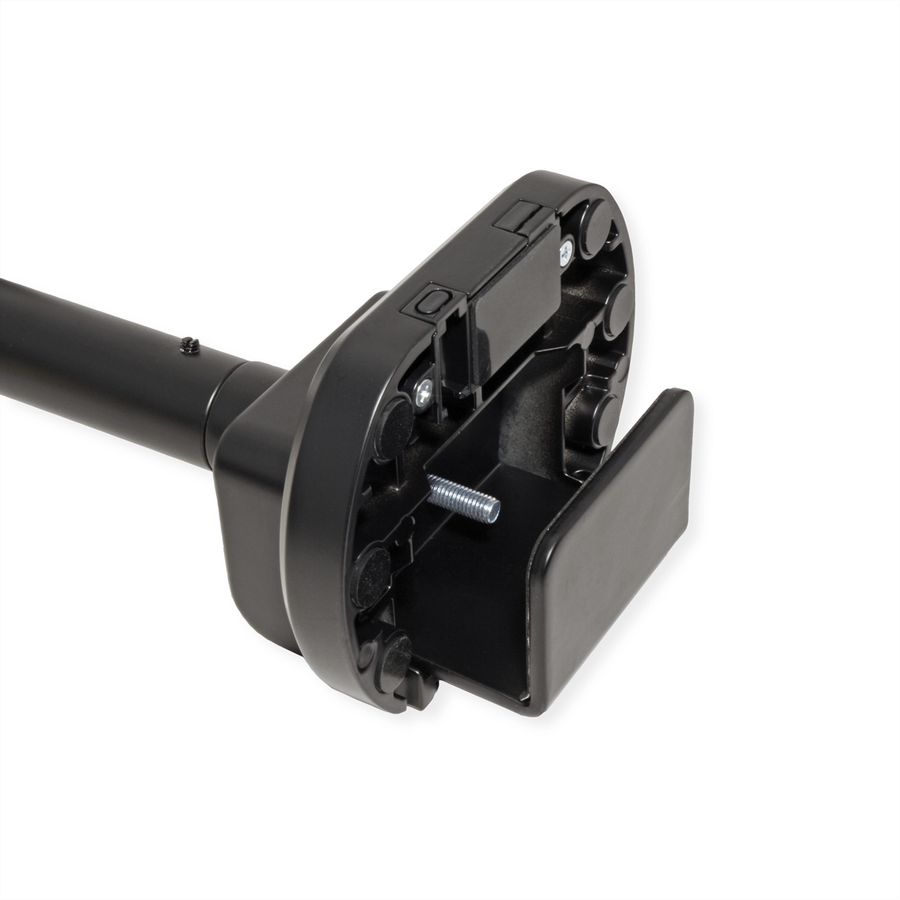 ROLINE Heavy Duty Monitor Arm, Pole-Mounted, Gas Spring, 24–57 inch, max. 27 kg, black