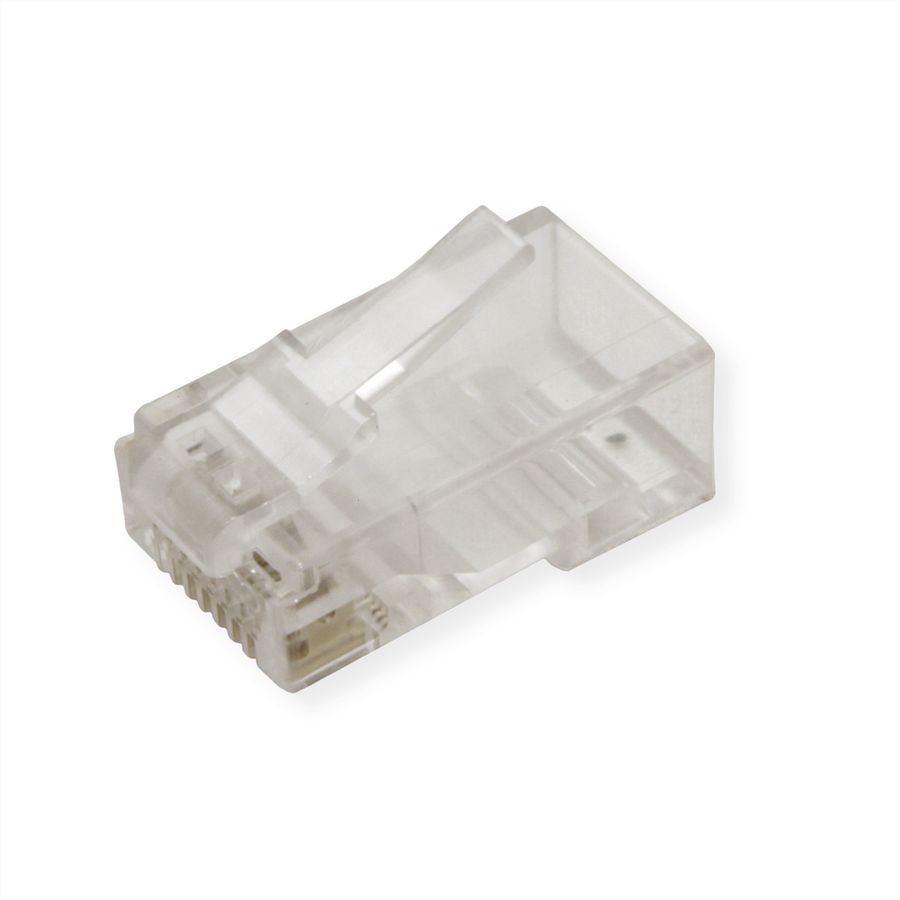 VALUE Cat.6/6A Modular Plug, UTP, for Stranded Wire, 10 pcs.